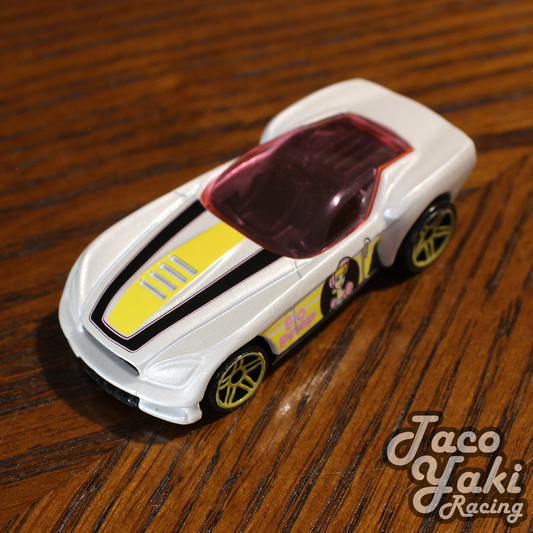 Pony-Up (White) - Toy Story - Hot Wheels Basic Loose (2019)