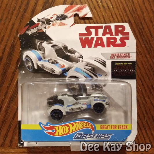 Resistance Ski Speeder - Star Wars The Last Jedi Carships - Hot Wheels (2018)