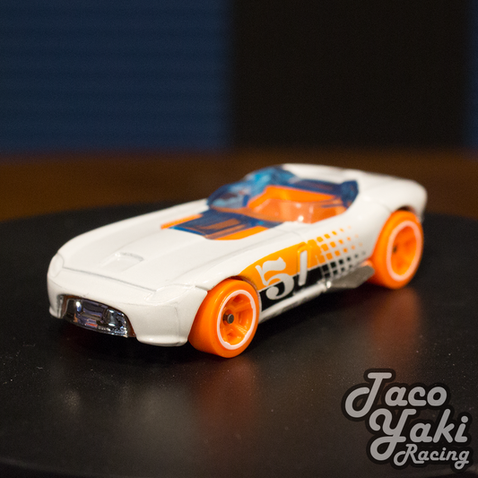 RRRoadster (Metalflake White) - Action - Hot Wheels Basic Loose (2022)