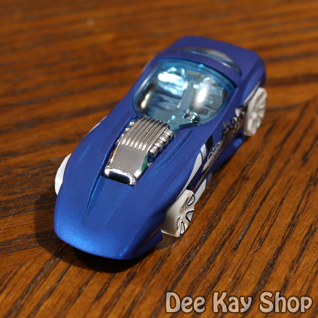 Silhouette II (Matte Blue) - Batman - Hot Wheels Basic Loose (2020)