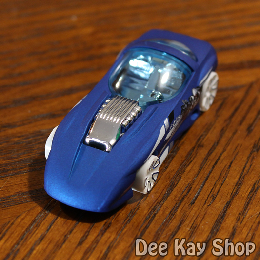 Silhouette II (Matte Blue) - Batman - Hot Wheels Basic Loose (2020)