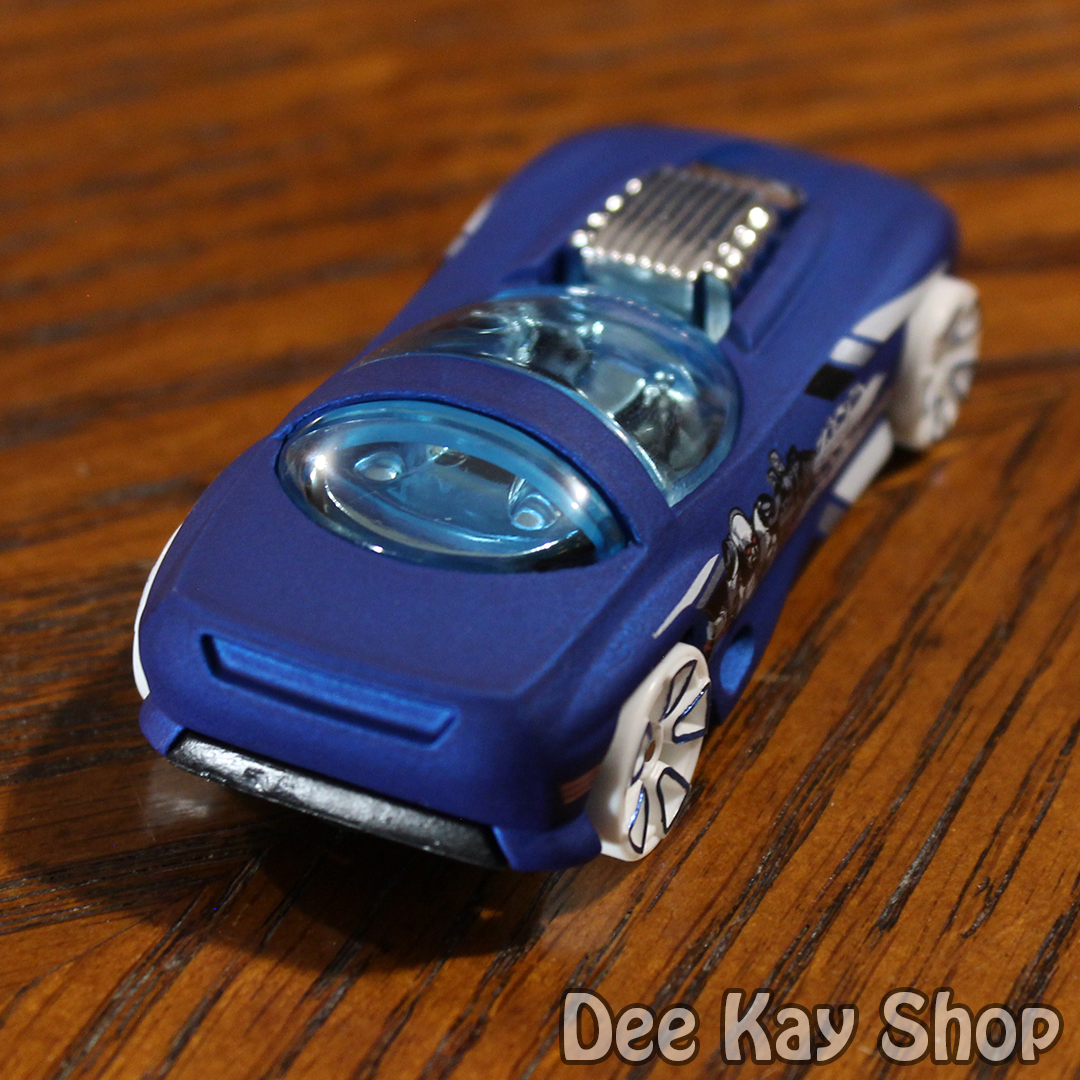 Silhouette II (Matte Blue) - Batman - Hot Wheels Basic Loose (2020)