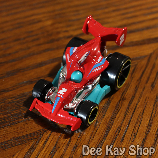 Tarmac Attack (Red) - Tooned - Hot Wheels Basic Loose (2016)