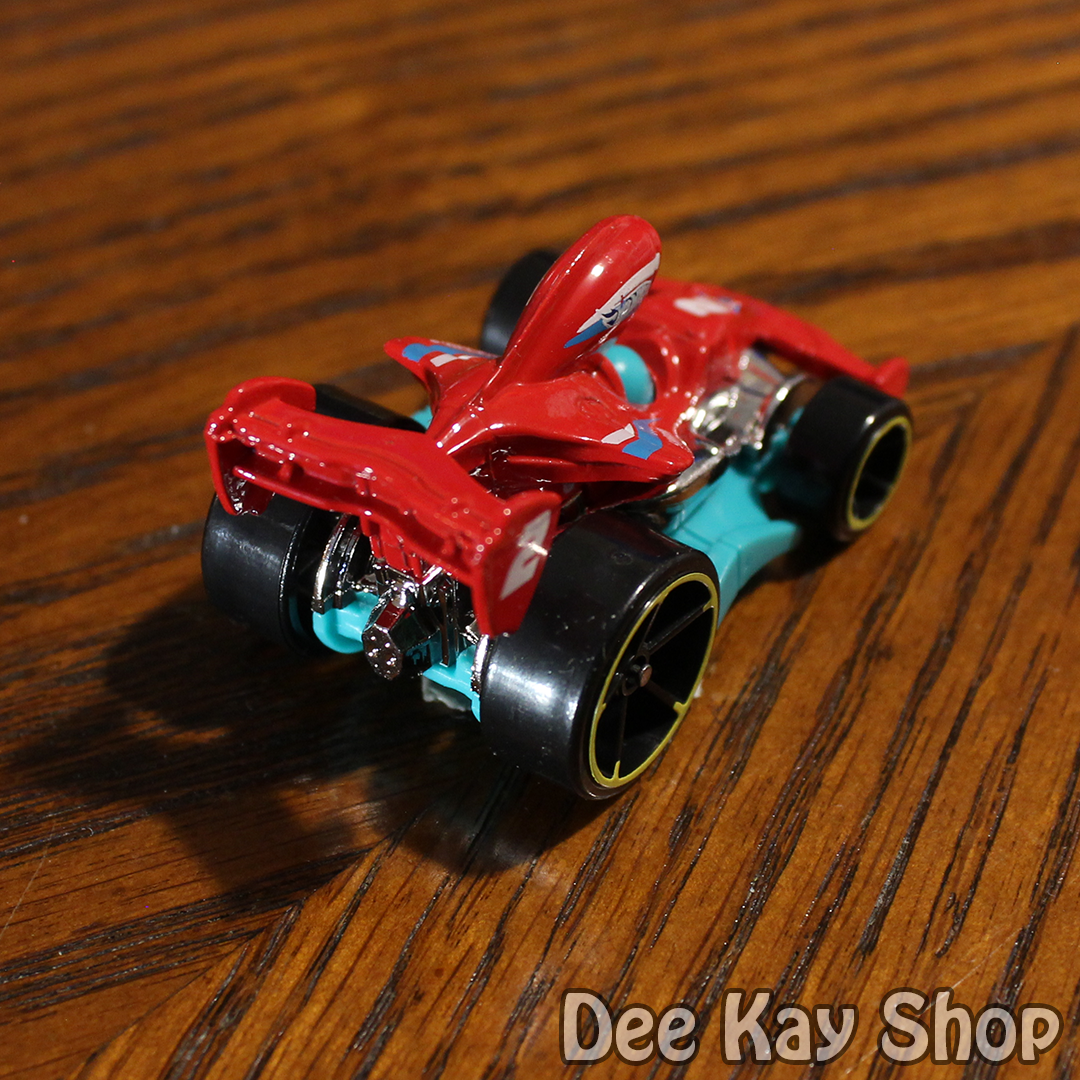 Tarmac Attack (Red) - Tooned - Hot Wheels Basic Loose (2016)