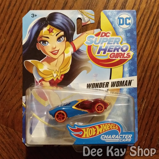 Wonder Woman - DC Universe Super Hero Girls Character Cars - Hot Wheels (2017)