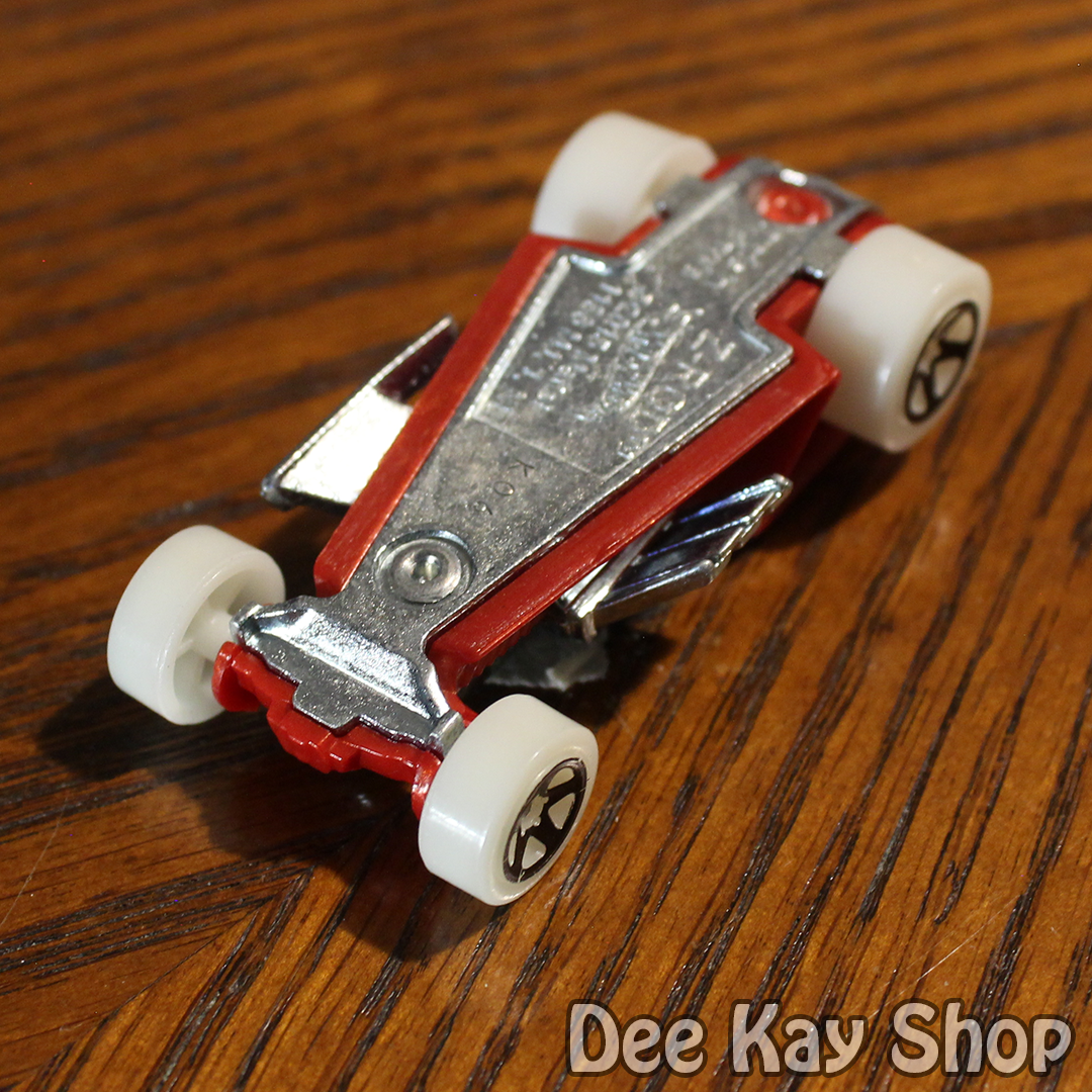 Z-Rod (Satin Red) - HW Glow Wheels - Hot Wheels Basic Loose (2017)