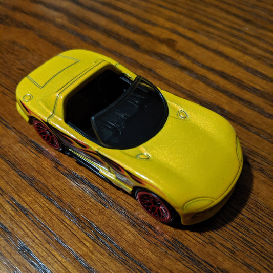 Dodge Viper RT/10 (Pearl Yellow) - HW Flames - Hot Wheels Basic Loose (2019)