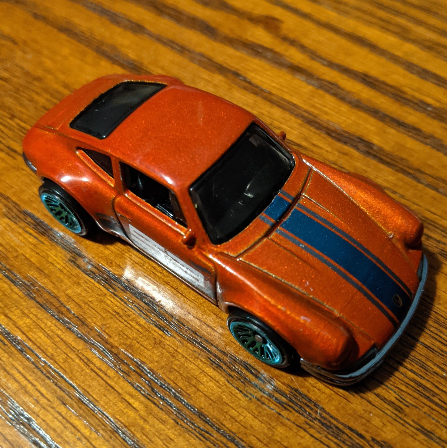 '71 Porsche 911 - Orange and Blue 53rd Anniversary - Hot Wheels Loose (2021)