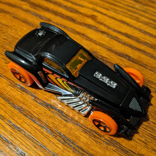 Burl-Esque (Black) - Track Builder Unlimited - Hot Wheels Basic Loose (2020)