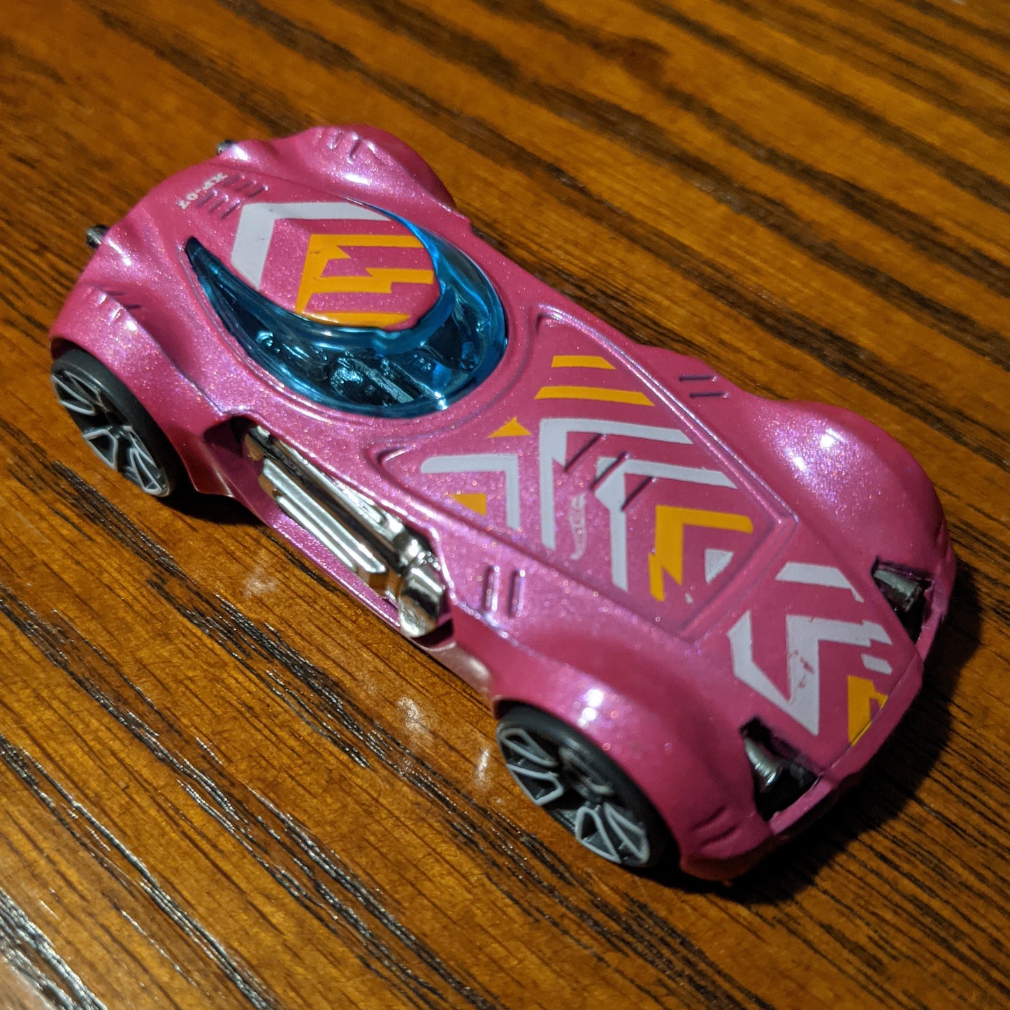Dodge XP-07 (Pink) - Speed Blur - Hot Wheels Basic Loose (2019)