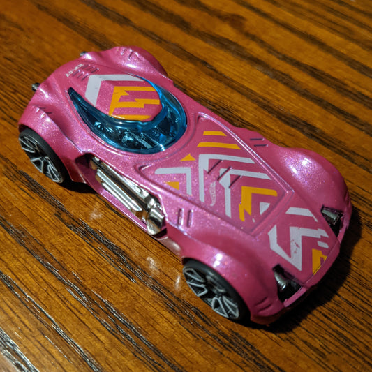 Dodge XP-07 (Pink) - Speed Blur - Hot Wheels Basic Loose (2019)