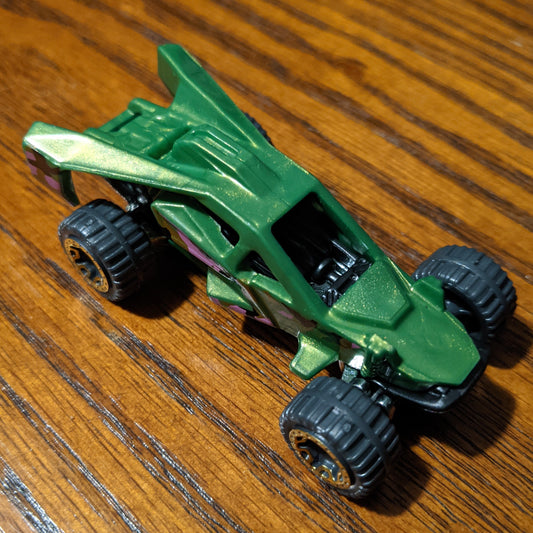 Team Hot Wheels Corkscrew Buggy (Green) - Speed Blur - Hot Wheels Basic Loose (2019)