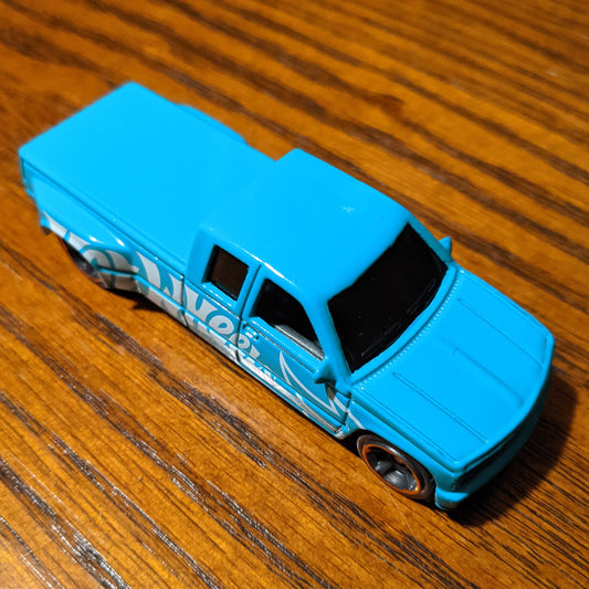 Customized C3500 (Teal) - Speed Blur - Hot Wheels Basic Loose (2019)