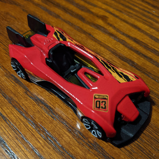 Electro Silhouette (Red) - HW Exotics - Hot Wheels Basic Loose (2020)
