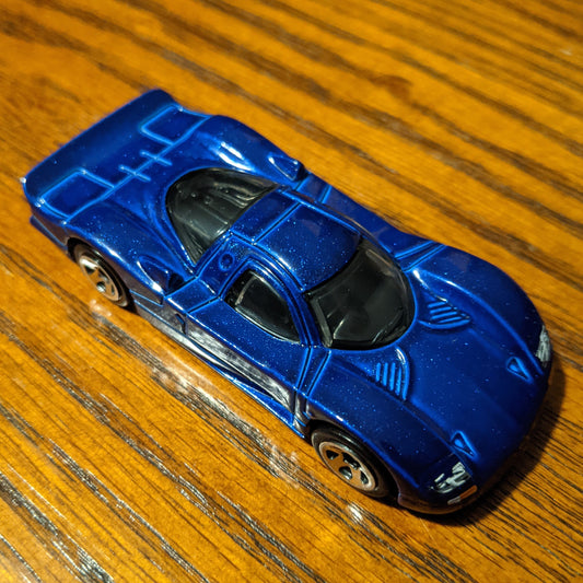 Nissan R390 GT1 (Metalflake Blue) - Factory Fresh - Hot Wheels Basic Loose (2021)