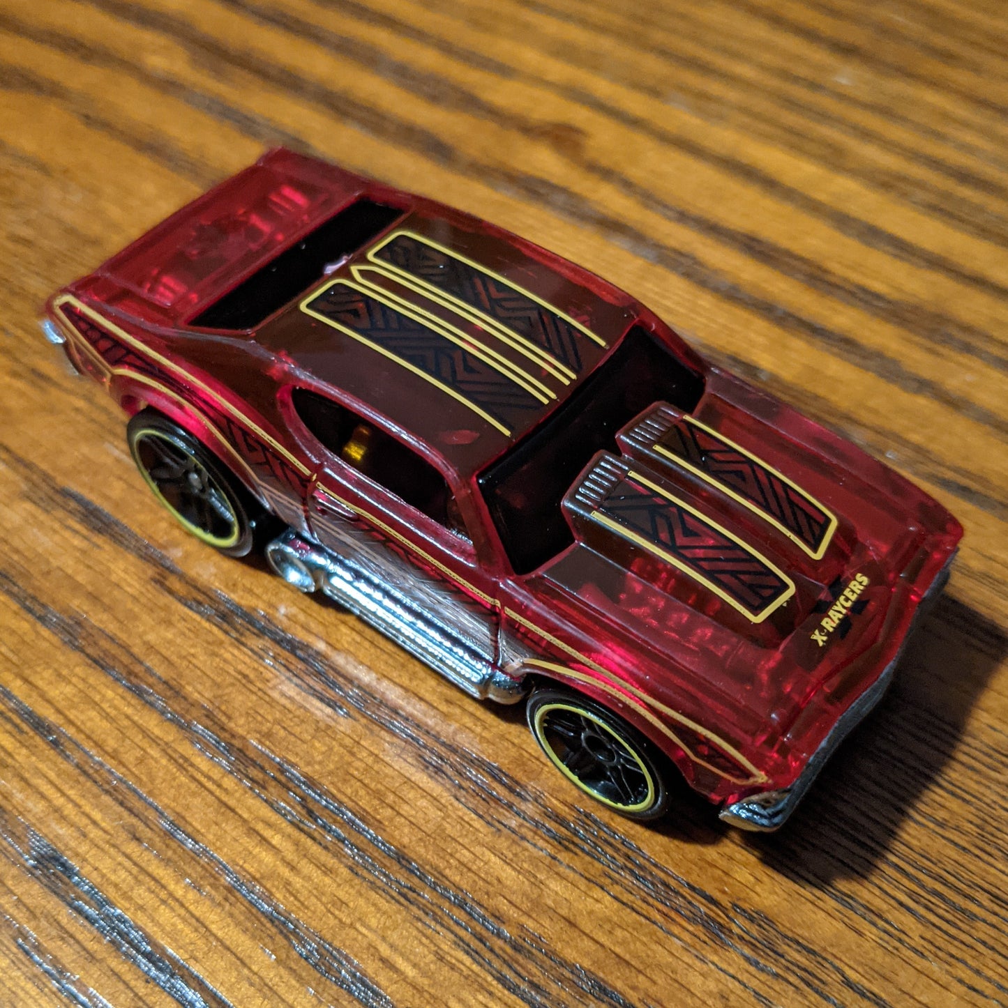 '69 Chevelle (Clear Red) - X-Raycers - Hot Wheels Basic Loose (2021)