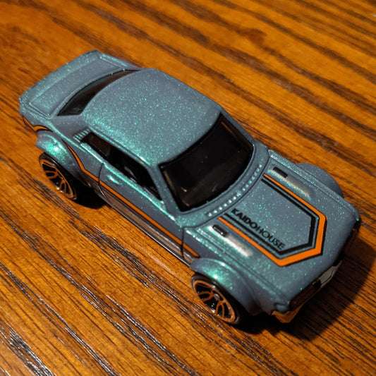 '70 Toyota Celica (Metalflake Mint Green) - HW J-Imports - Hot Wheels Basic Loose (2021)