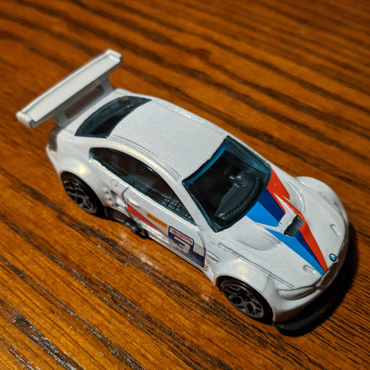BMW M3 GT2 (White) - HW Race Day - Hot Wheels Basic Loose (2021)