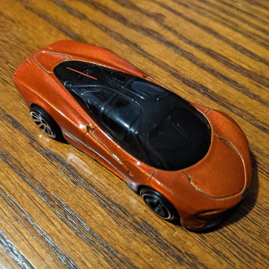 McLaren Speedtail (Metalflake Orange) - Factory Fresh - Hot Wheels Basic Loose (2021)