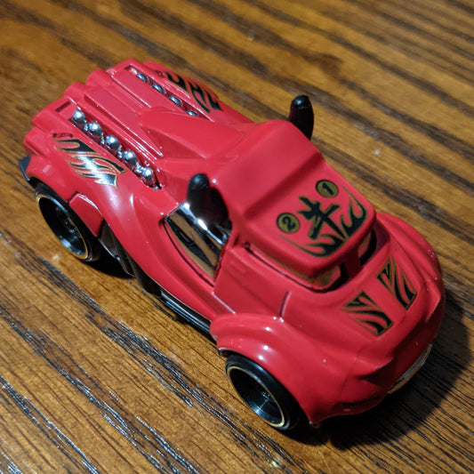 Steer Clear (Red) - Street Beasts - Hot Wheels Basic Loose (2021)
