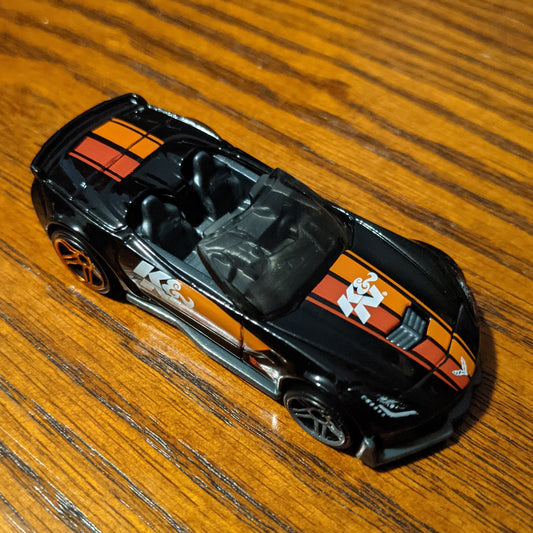 Corvette C7 Z06 Convertible (Black) - HW Speed Graphics - Hot Wheels Basic Loose (2021)