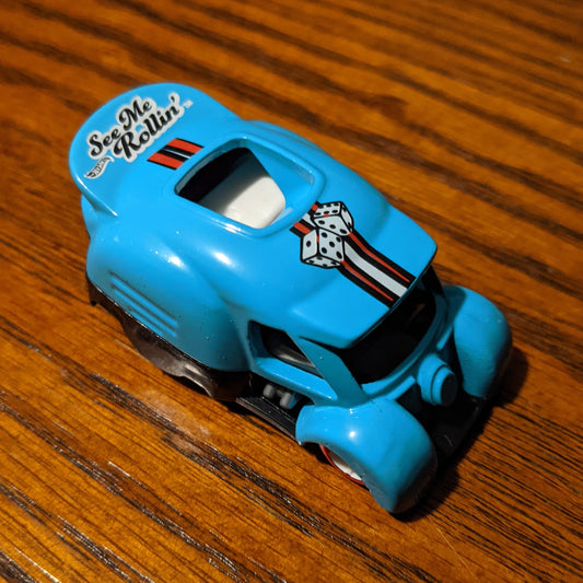 See Me Rollin' (Cyan) - Experimotors - Hot Wheels Basic Loose (2021)