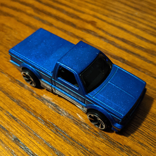 '91 GMC Syclone (Metalflake Navy) - HW Turbo - Hot Wheels Basic Loose (2021)
