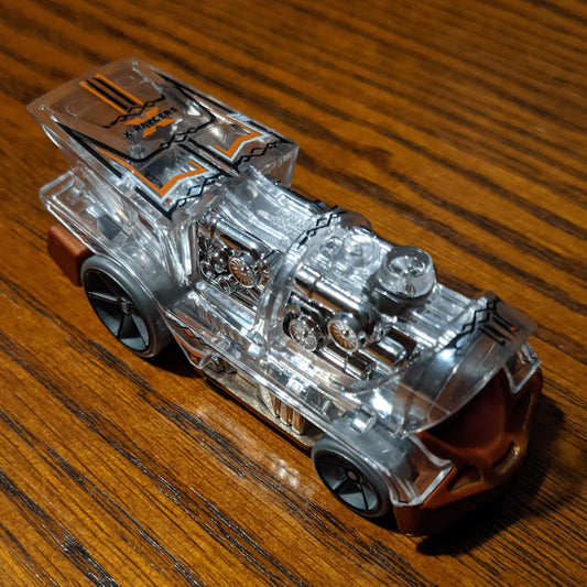 Loco Motorin' (Clear) - X-Raycers - Hot Wheels Basic Loose (2021)
