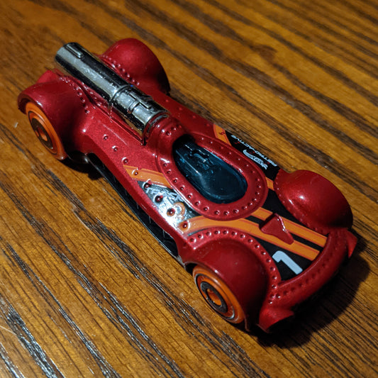 Retro-Active (Red) - Track Stars - Hot Wheels Basic Loose (2021)