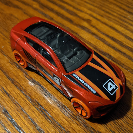 Grand Cross (Red) - Track Stars - Hot Wheels Basic Loose (2021)