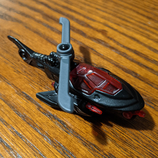 Batcopter (Black) - Batman - Hot Wheels Basic Loose (2019)