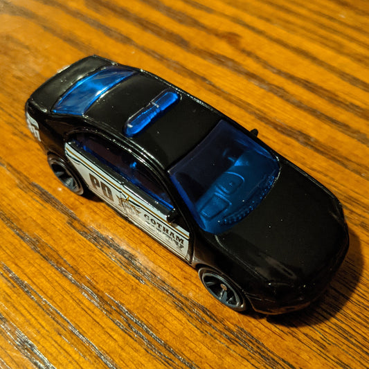 Ford Fusion (Black) - Batman - Hot Wheels Basic Loose (2019)