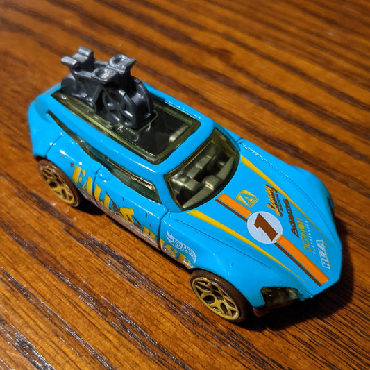 Tour de Fast (Turquoise) - HW City - Hot Wheels Basic Loose (2019)
