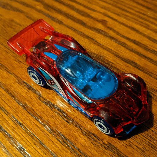 Blitzspeeder (Clear Red) - X-Raycers - Hot Wheels Basic Loose (2019)