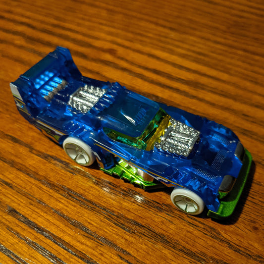 Two Timer (Clear Blue) - X-Raycers - Hot Wheels Basic Loose (2018)