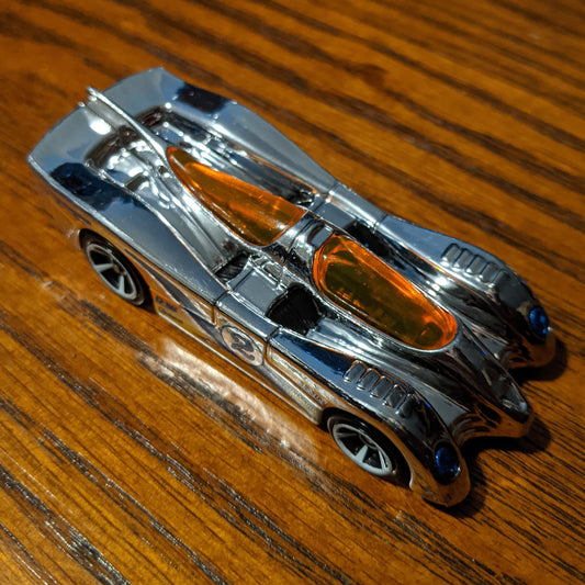 Power Pistons (Chrome) - Track Builder - Hot Wheels Basic Loose (2018)