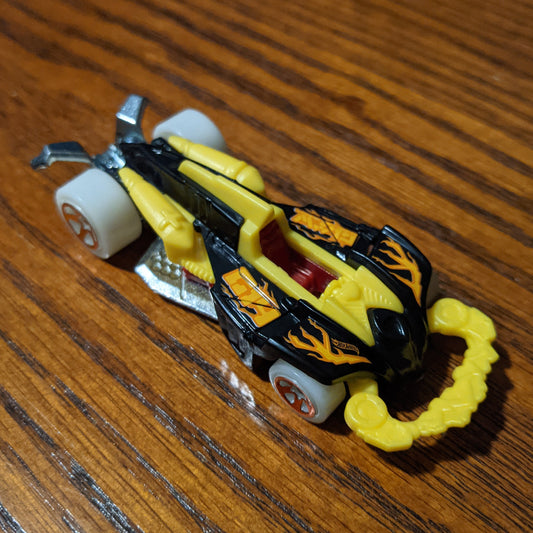 Wattzup (Black) - HW Glow Wheels - Hot Wheels Basic Loose (2018)