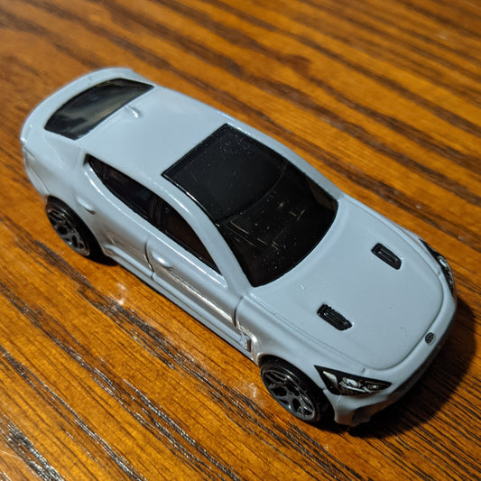 2019 Kia Stinger GT (Light Gray) - Factory Fresh - Hot Wheels Basic Loose (2020)