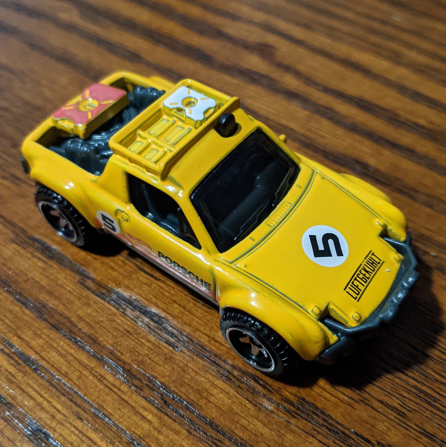 Porsche 914 Safari (Yellow) - Nightburnerz - Hot Wheels Basic Loose (2020)