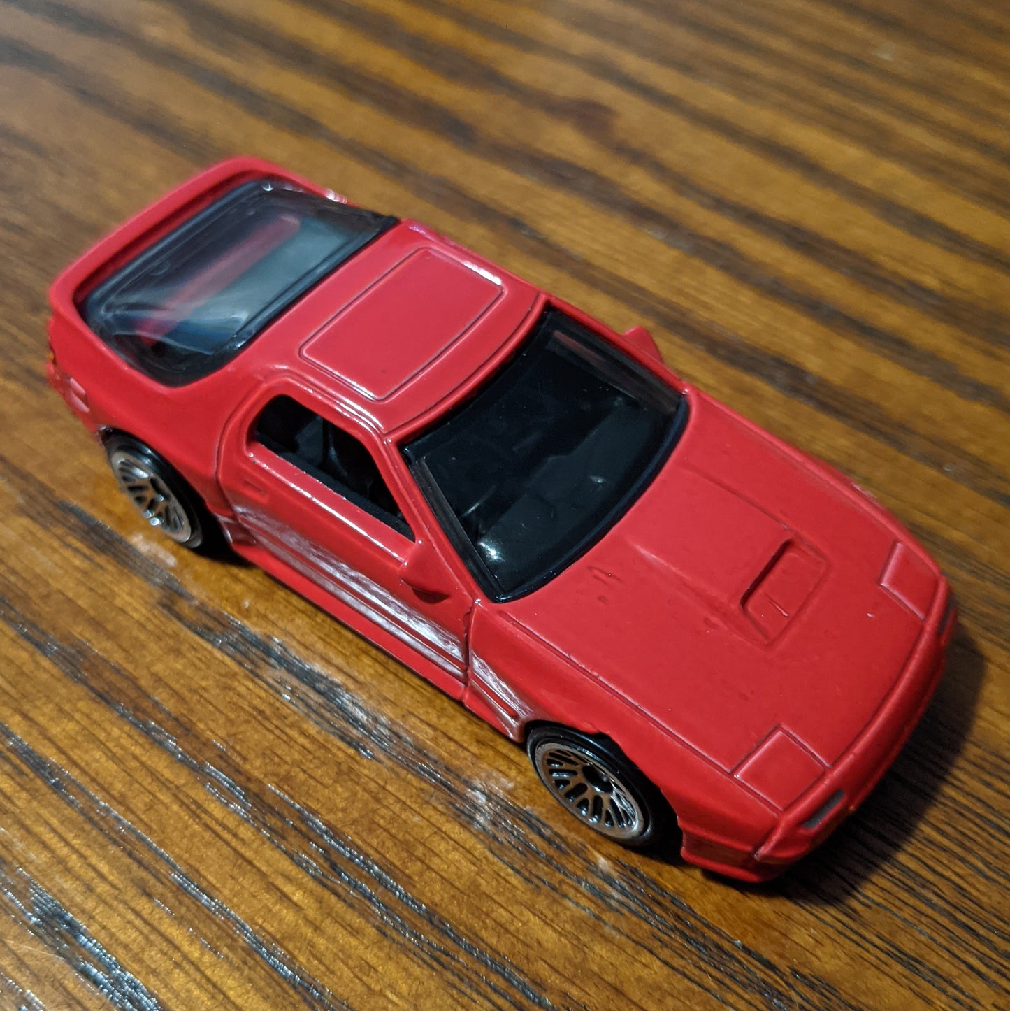 '89 Mazda Savanna RX-7 FC3S (Red) - Nightburnerz - Hot Wheels Basic Loose (2020)