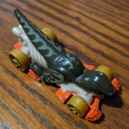 Veloci-Racer (Dark Olive) - Street Beasts - Hot Wheels Basic Loose (2020)
