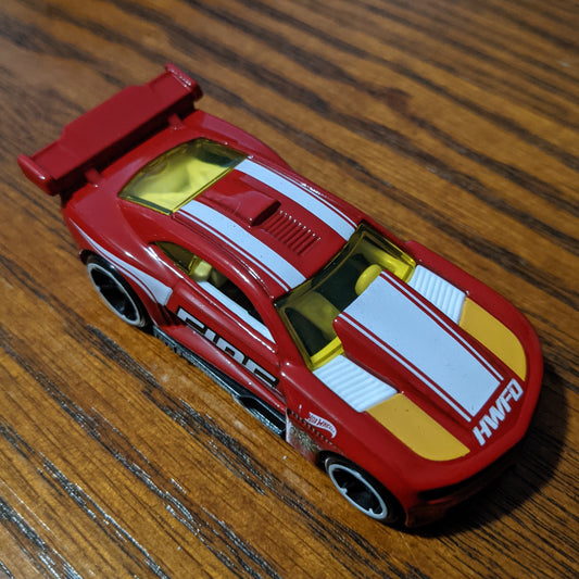Custom '11 Camaro (Red) - HW Rescue - Hot Wheels Basic Loose (2021)