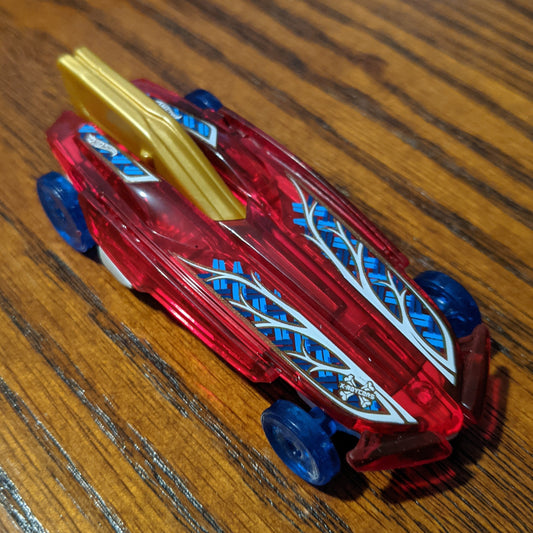 HW Formula Solar (Clear Red) - X-Raycers - Hot Wheels Basic Loose (2020)