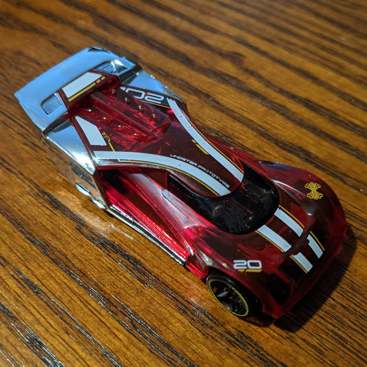 Lindster Prototype (Red) - X-Raycers - Hot Wheels Basic Loose (2020)