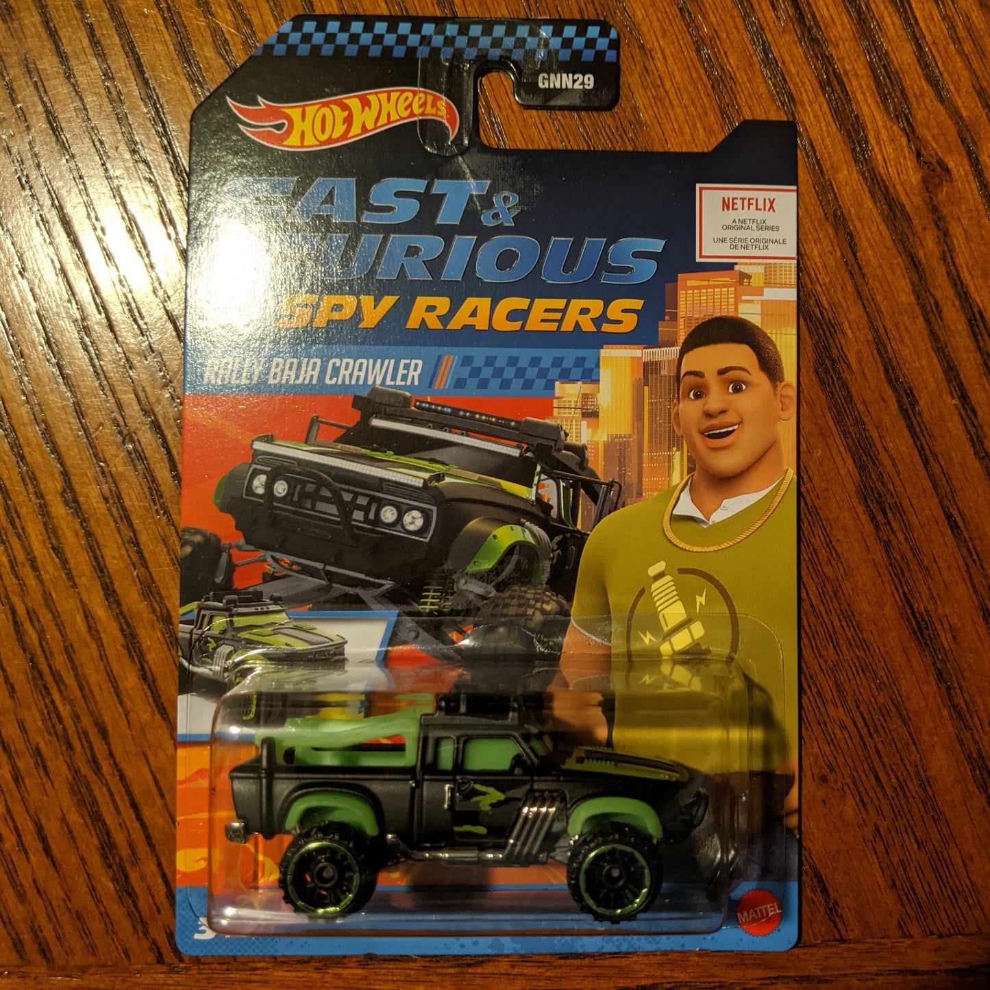 Rally Baja Crawler (Flat Black Green) - Fast & Furious Spy Racers - Hot Wheels Basic (2020)
