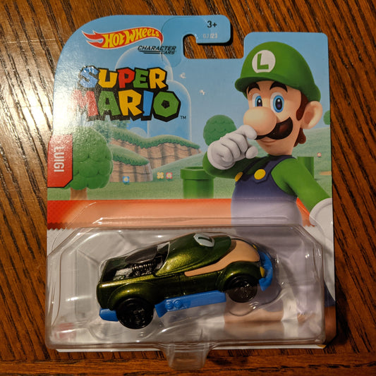 Luigi - Super Mario Character Cars - Hot Wheels Gaming (2021)