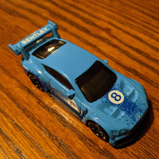 2018 Bentley Continental GT3 (Sky Blue) - Nightburnerz - Hot Wheels Basic Loose (2020)
