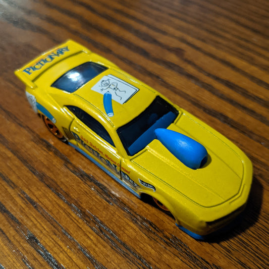 '10 Pro Stock Camaro (Yellow) - Mattel Games - Hot Wheels Basic Loose (2021)