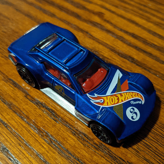Driftsta (Dark Blue) - HW Race Team - Hot Wheels Basic Loose (2019)