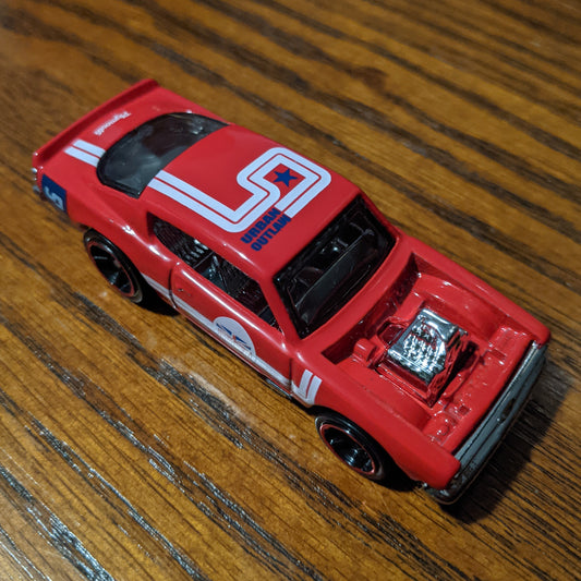 King 'Kuda (Red) - Muscle Mania - Hot Wheels Basic Loose (2019)